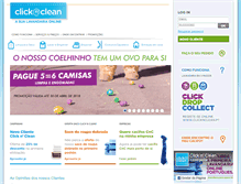 Tablet Screenshot of clicknclean.pt